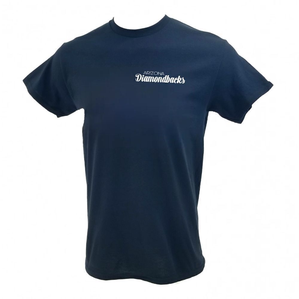 ARIZON DIAMONDBACKS Double Script Retro Logo MLB Vintage Style T-shirt - Picture 3 of 6